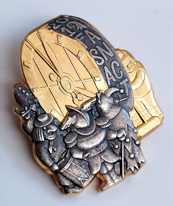 Серебро Швейцария женская Брошь Карнавал Swiss Switzerland Жіноча