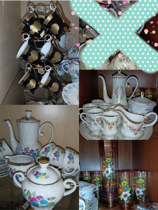 Кавові кофейні сервізи