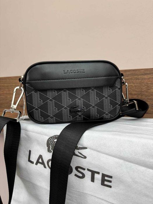 мужская сумка lacoste оригінал чоловіча сумка з шкіри з США USA