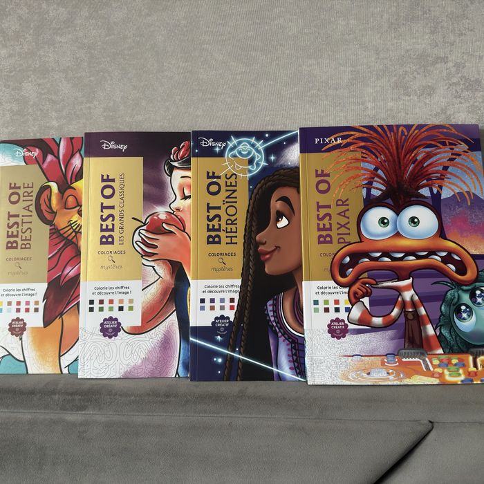 Розмальовки за номерами Disney, Pixar, Looney Tunes, Mickey