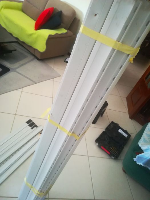 Lâminas em PVC para estores 1,56 cm