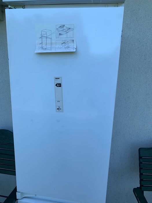 Lodówka do zabudowy Ikea