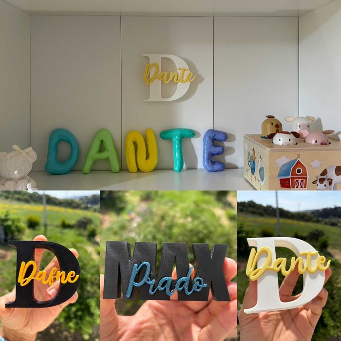 Artigos personalizados para docoração em casa e/ou festas