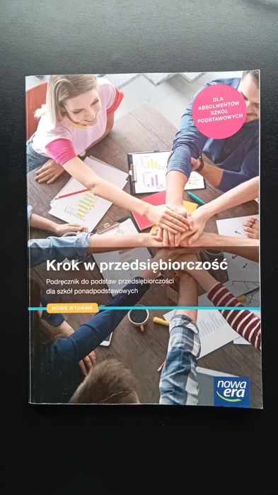 Podręcznik Krok w przedsiębiorczość Nowa Era