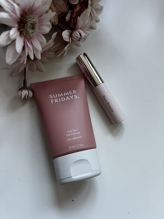Zestaw kosmetyków bundle Sephora Summer Fridays Rare Beauty