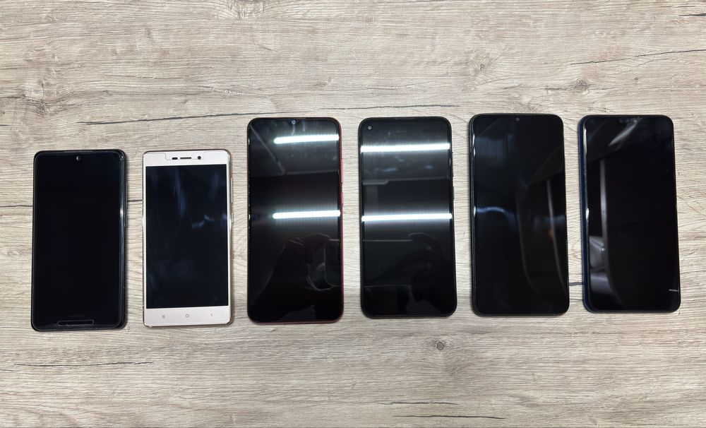 Продам телефоны б/у Xiaomi, Samsung, Honor, Sharp