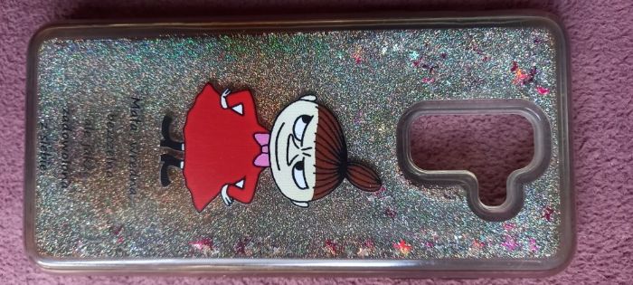 Etui pływające case Samsung A6+ z brokatem