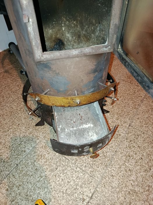 Salamandra Lenha ferro