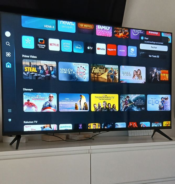 SAMSUNG 55 NA GARANTIA"faço entrega incluída no valor com caixa manual e fatura