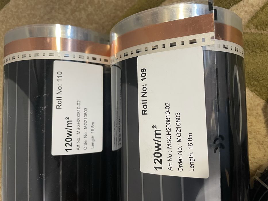 Folia grzewcza 120w/m2