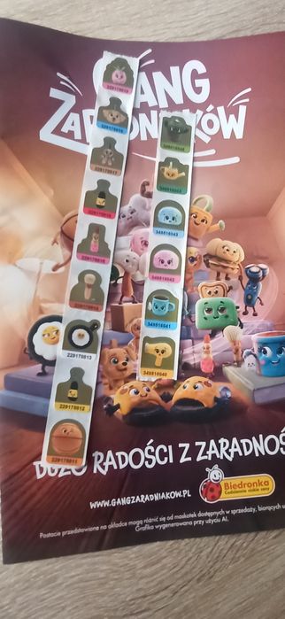Gang zaradniaków 15 naklejek