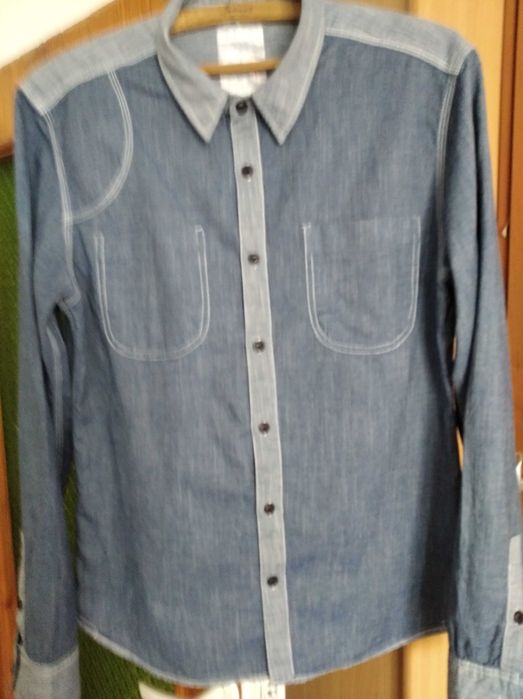 Koszula męska M -100%bawełna