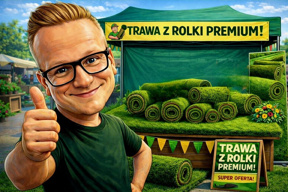 Trawa z Rolki Premium ! Producent ! Nawozy ! Kosiarki ! Doradztwo !