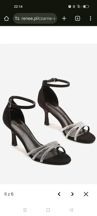 Sandały na szpilce
