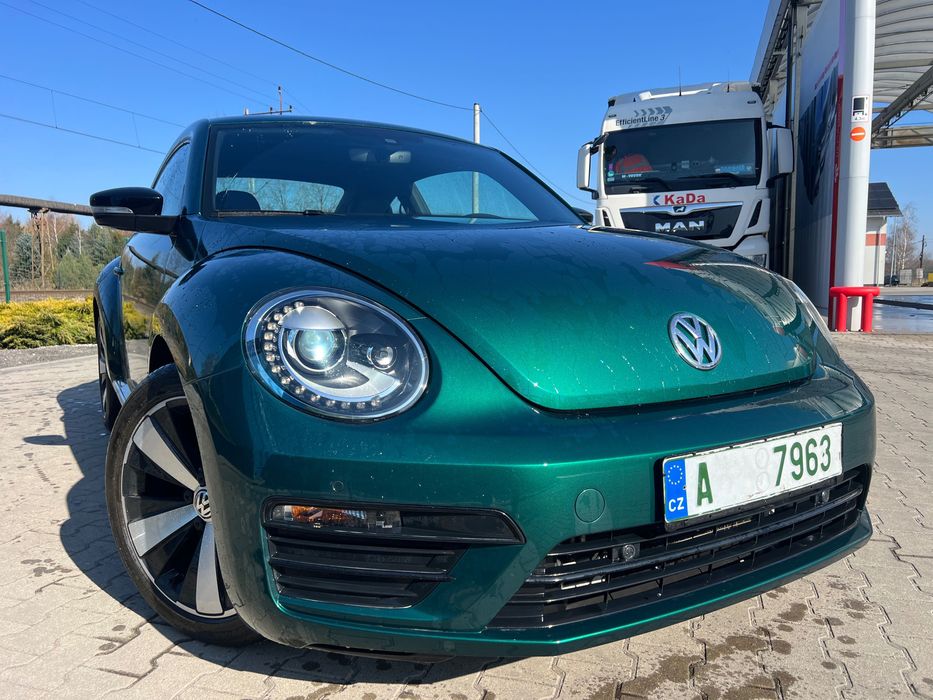 Vw Beetle 2.0 TSI Turbo DSG Skóry camery jak Nowy