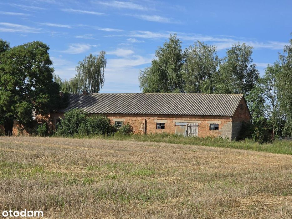 Piękne siedlisko - dom i budynek gosp. przy DW270, działka 2,2 ha