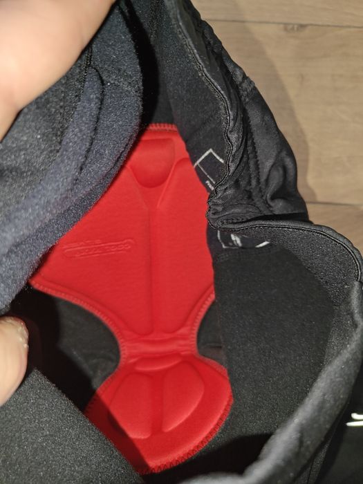 Damskie praktycznie nowe długie legginsy na rower rozmiar S