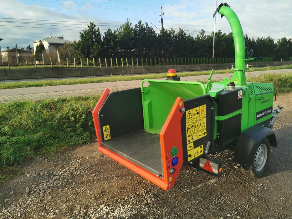 Rozdrabniacz rębak do gałęzi Greenmech Arborist 150 rok 2025