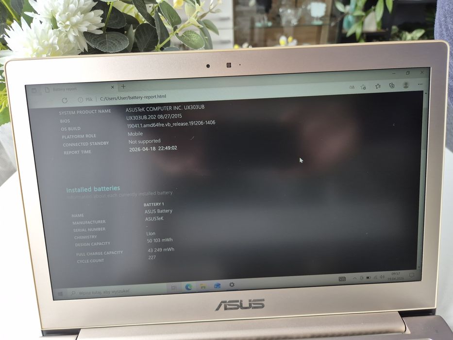 Laptop Asus Zenbook UX303UB i7