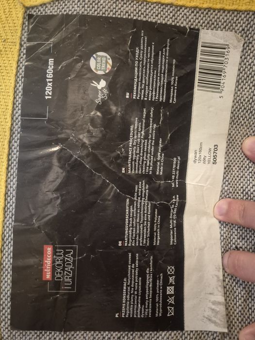 Dywan 120x160 shaggy ala futerko