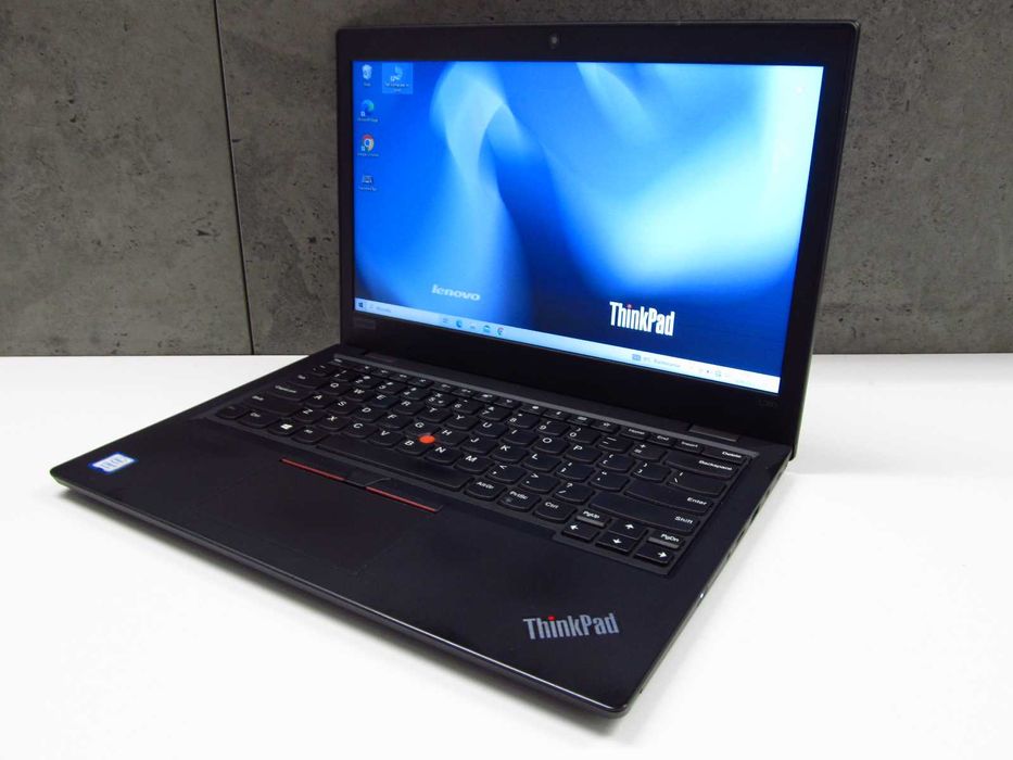 PROMOCJA Lenovo ThinkPad L380 i5 8250U Ram 8GB Dysk 256GB SSD Gwarancja Windows 11 Laptop do pracy biura domu warsztatu biznesowy dla studenta OKAZJA