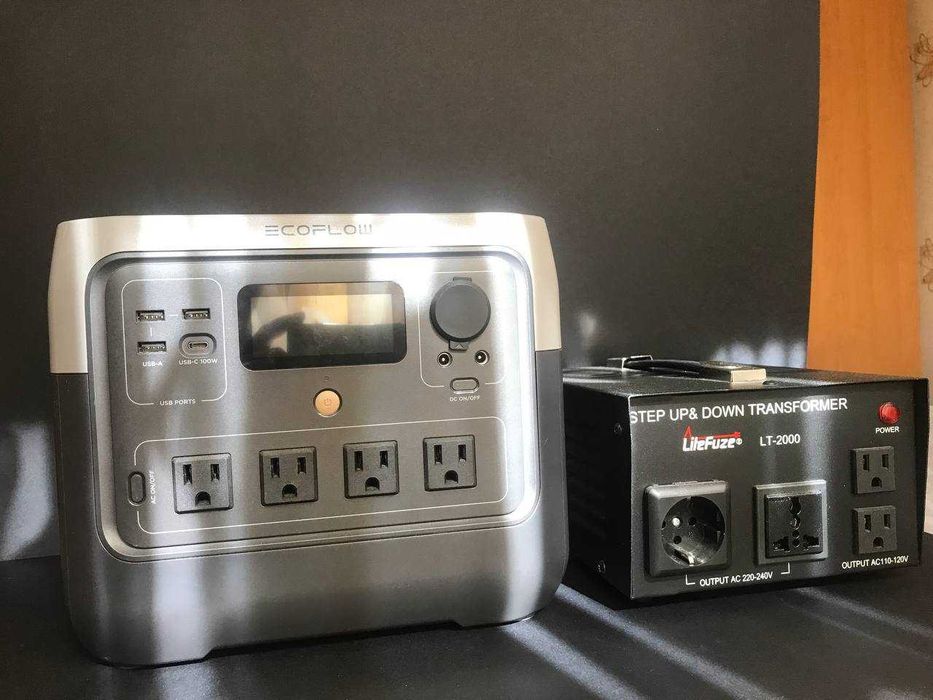 Зарядна станція EcoFlow RIVER 2 Pro / 800 Вт / 768 Вт⋅год + трансформатор