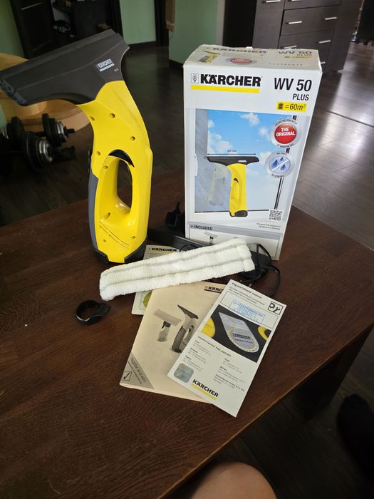Продам склоомивач, акумуляторний віконний пилосос  Kärcher