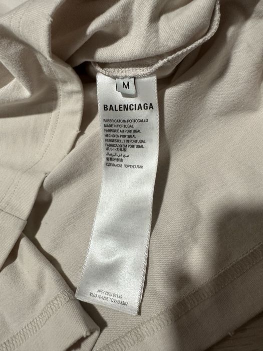 Футболка оверсайз balenciaga оригинал