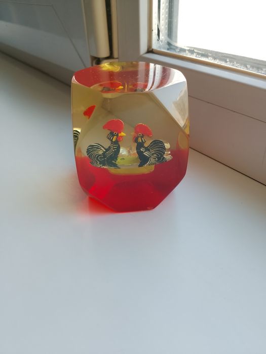 Винтажная фигурка / пресс-папье «Португальские петухи», Portugal, 70-е