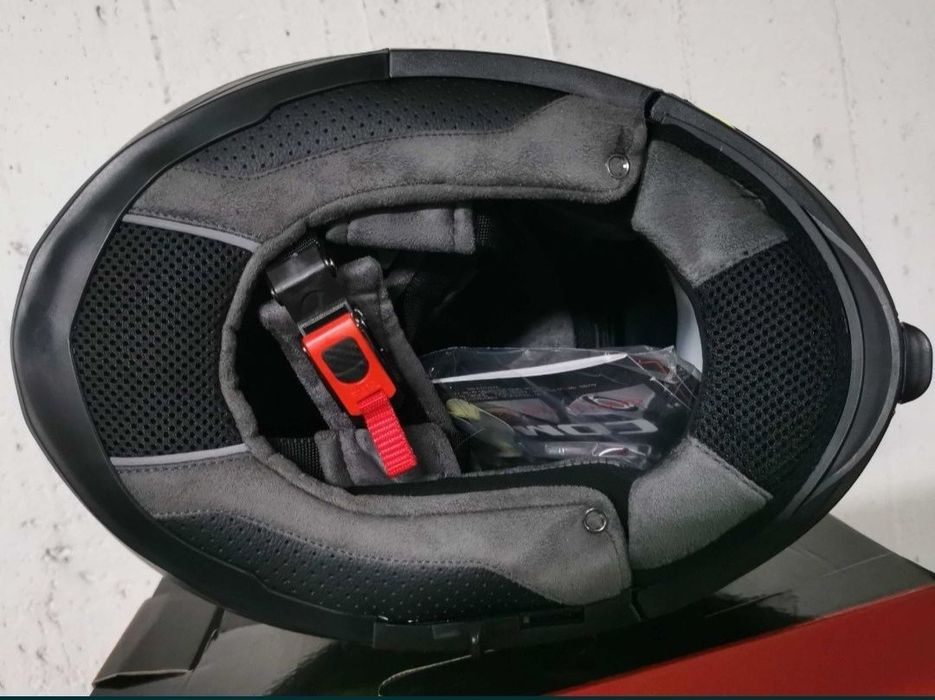 Capacete NZI Combi 2 Sword Fluor / Preto Matte ( NOVOS )