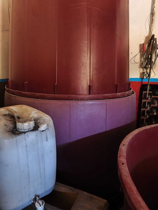 Dornas de plástico em bom estado de conservação