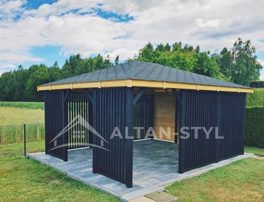 Altany,altanki, wiaty, altana ogrodowa EMMA 4x5m PRODUCENT
