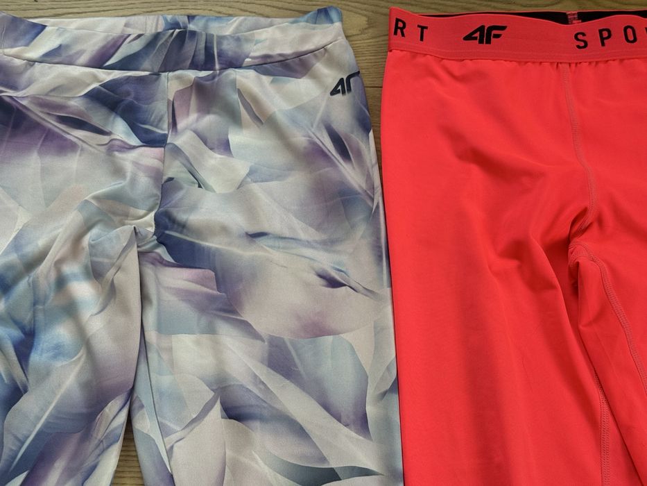 Spodnie dresy leginsy 4f r.158 plus gratis