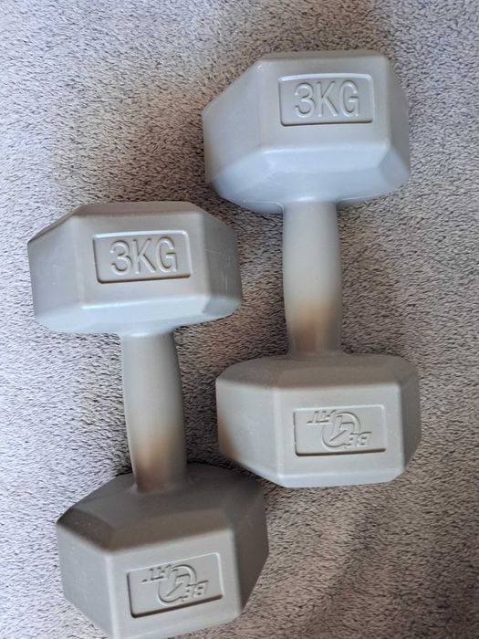 Hantle 3kg x 2 Be4Fit