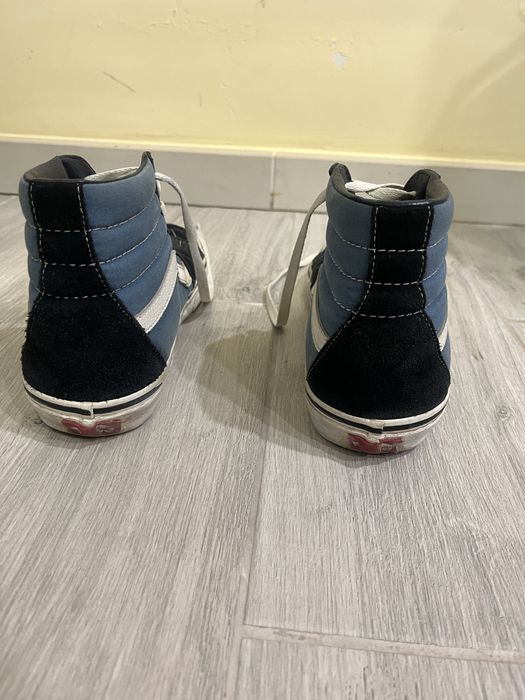 високі кеди Vans Sk8-Hi із замші та матеріалу