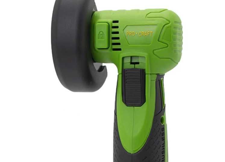 Шліфмашина акум. PROCRAFT (з 1 АКБ та зар. прист) PGA12 міні болгарка