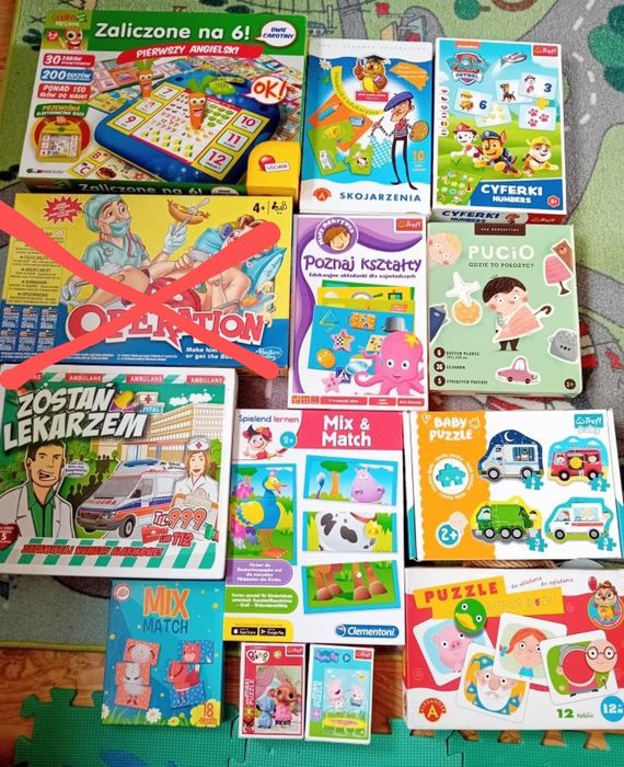 Gry i puzzle dla dzieci