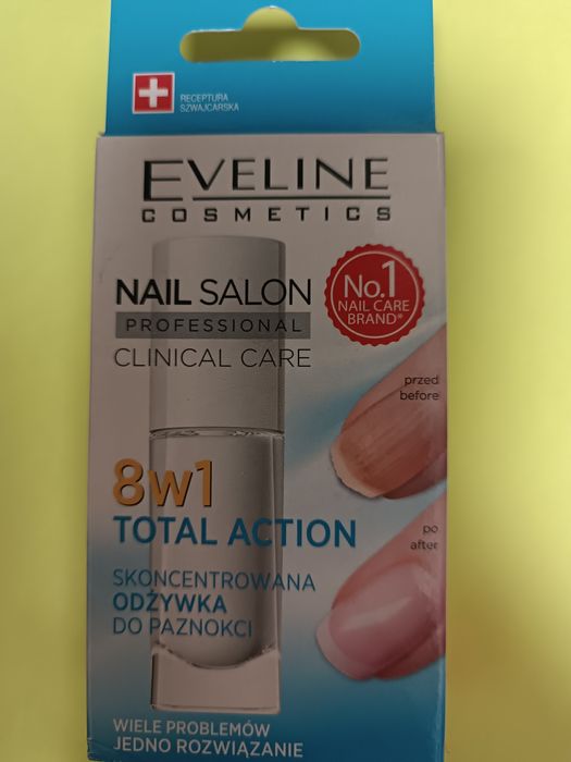 Odżywka do paznokci Eveline 8w1 nowa