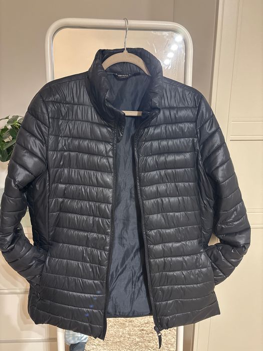 Kurtka pikowana zimowa czarna 46