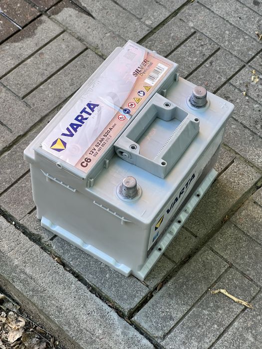 Аккумулятор 2024 VARTA Silver Dynamic 52Ah 520A (C6) б/у с гарантией FORD