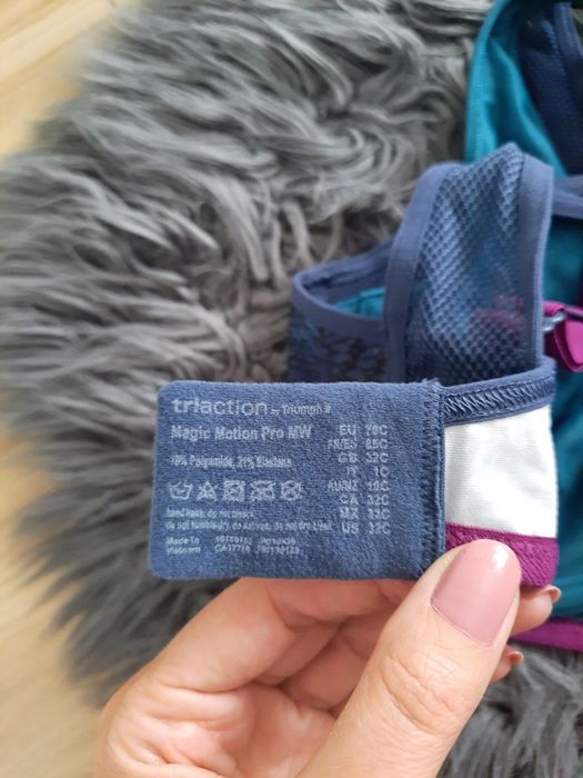 Nowy biustonosz Triaction by Triumph Magic Motion Pro MW r. 70 C