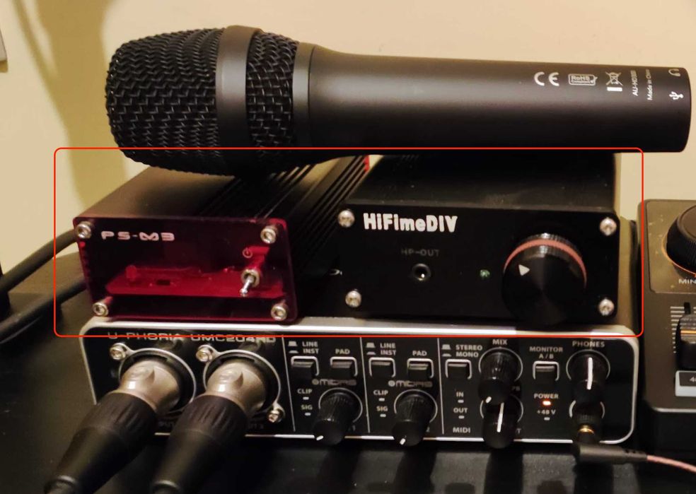 HiFimeDIY USB DAC 2 (External PSU) — ЦАП, usb ізолятор, підсилювач
