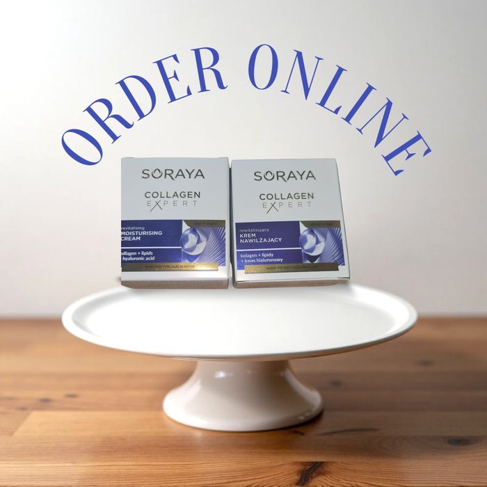 2szt. Rewitalizujący krem nawilżający SORAYA Collagen Expert,dzień i n