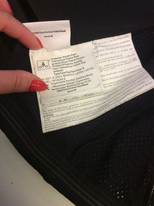 colete para equitação da marca equi.theme