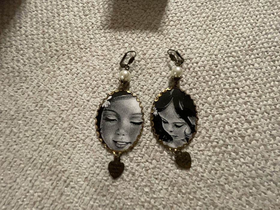 Brincos compridos Anita