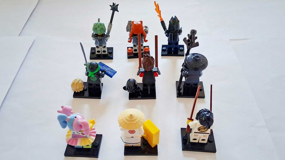 Lego 71019 The LEGO Ninjago Movie Nove Minifiguras colecção novas