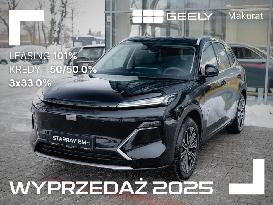 Geely Starray Starray EM-i MAX | Ciemne wnętrze | Od ręki | Makurat Trójmiasto