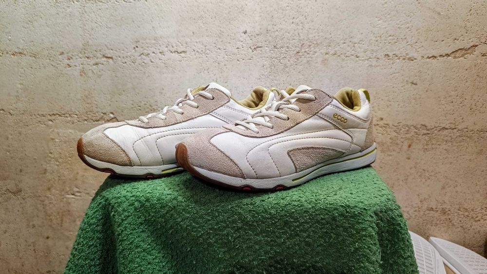 Damskie sneakersy ECCO RECEPTOR r.38 skóra stan bardzo dobry