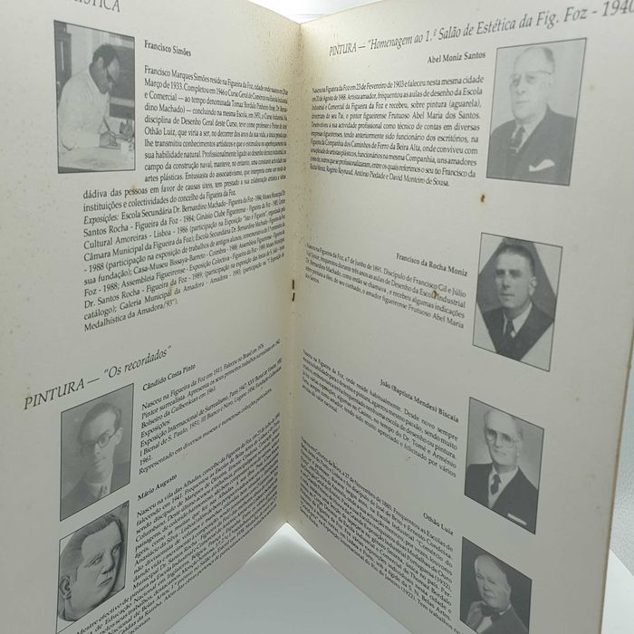 Livro - Galeria de Arte - Artistas da Figueira da Foz - Ref.Esc