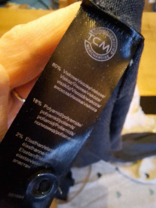 TCHIBO sweter cienki roz 44/46 szary